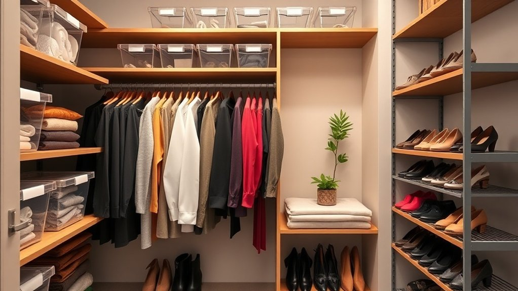 maintain your organized closet