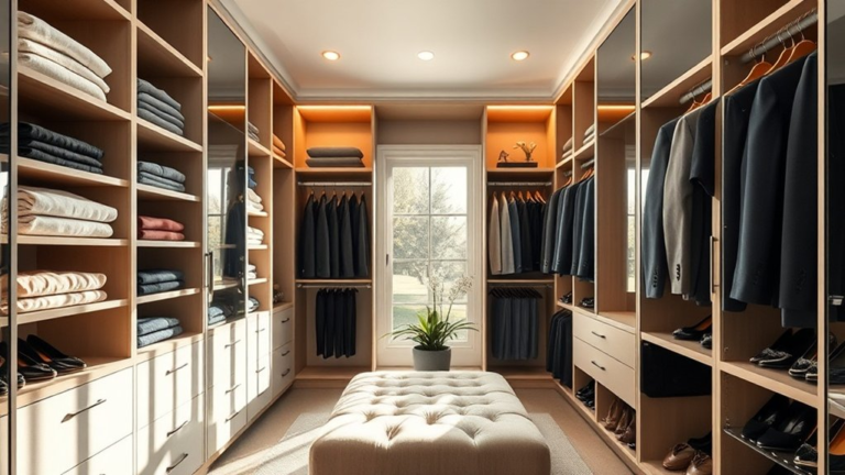 master closet organization ideas