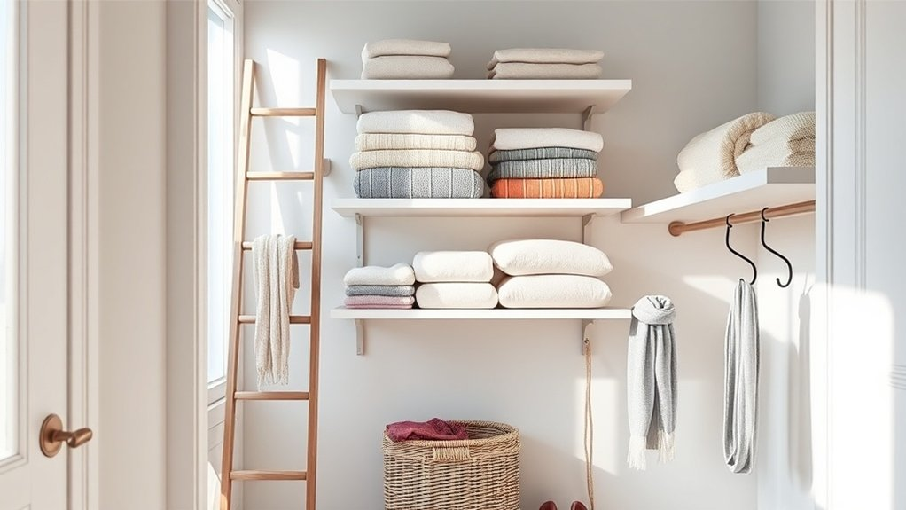 maximize closet functionality efficiently