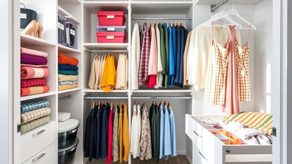 maximize closet organization efficiency