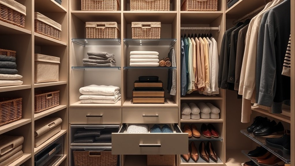 maximize closet organization potential