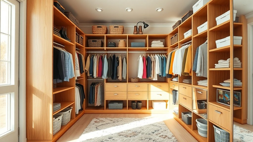 maximize closet space effectively