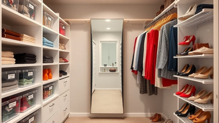 maximize closet space effectively