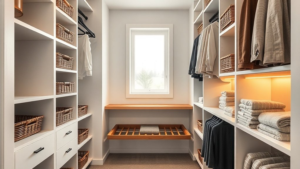 maximize closet space efficiently