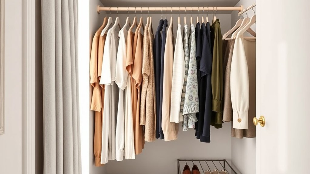 maximize closet space efficiently