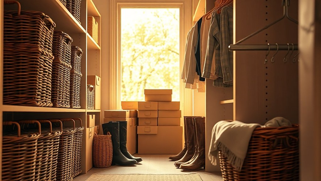 maximize closet space efficiently