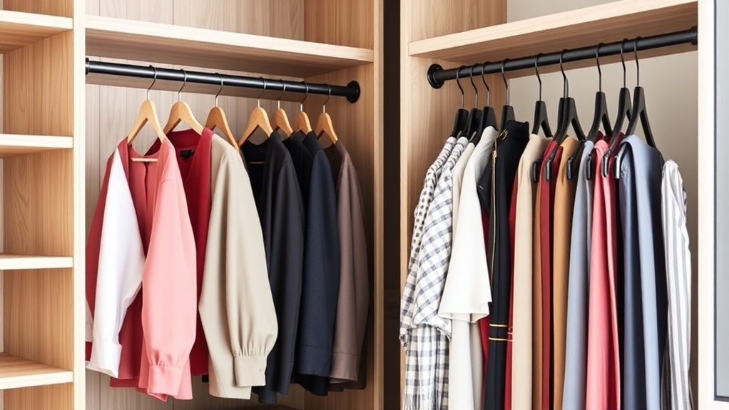 maximize closet space efficiently