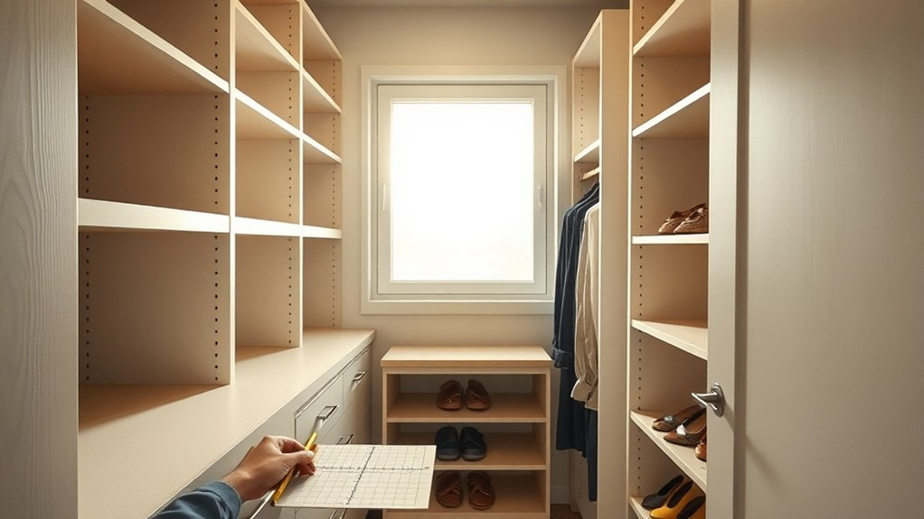 maximize closet space efficiently
