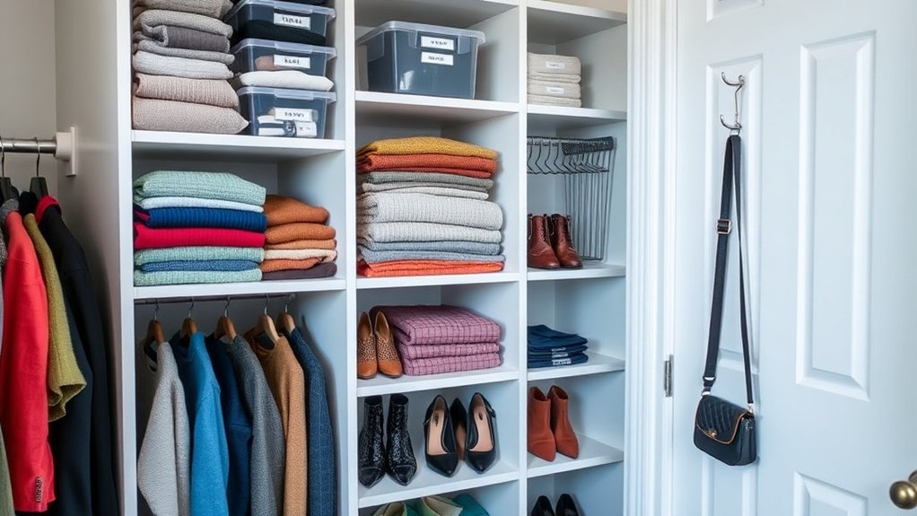 maximize closet space efficiently