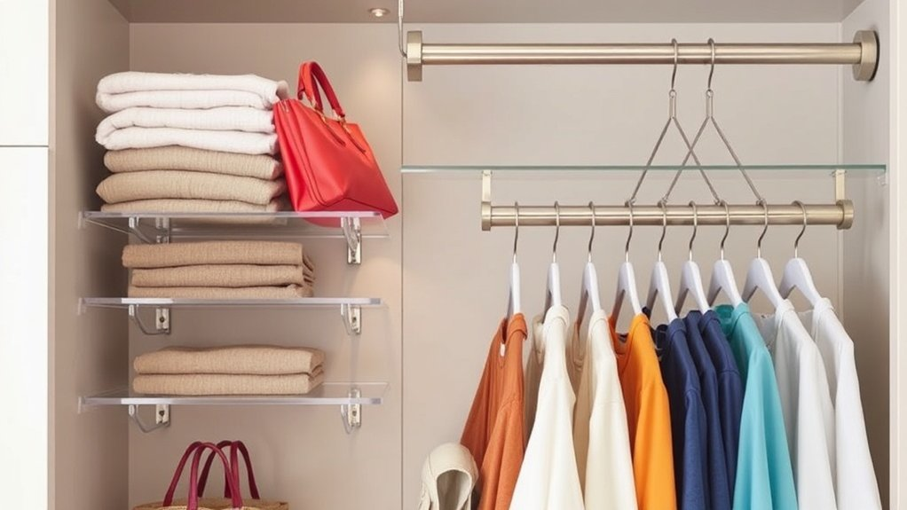 maximize closet space efficiently