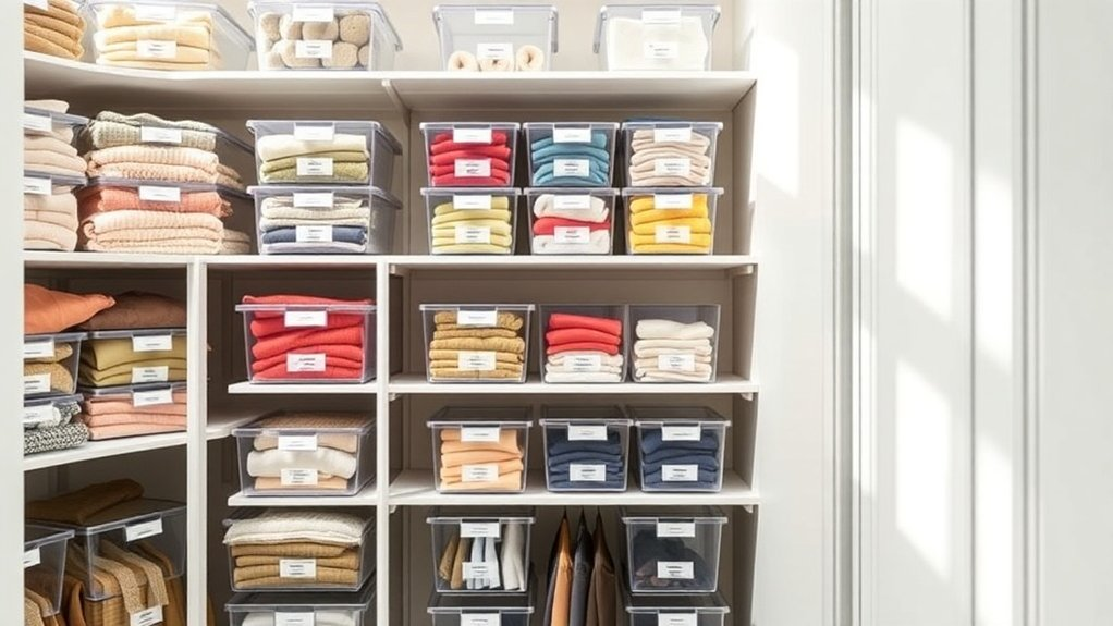 maximize closet space efficiently