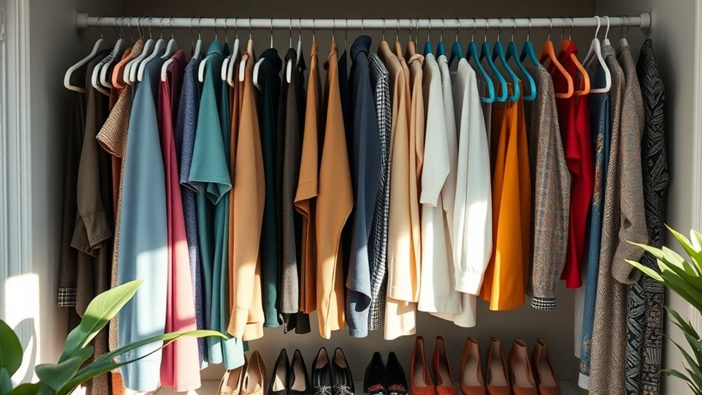 maximize closet space efficiently