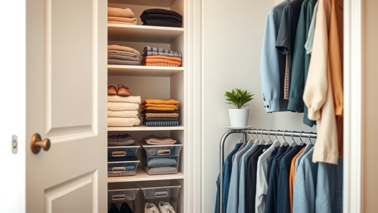 maximize closet space efficiently