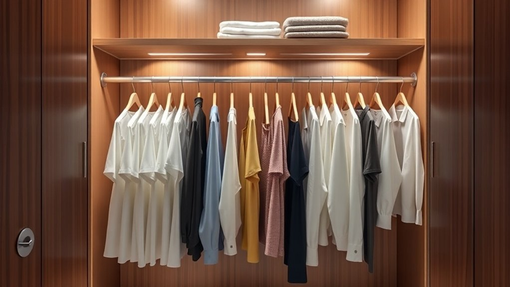 maximize closet space efficiently