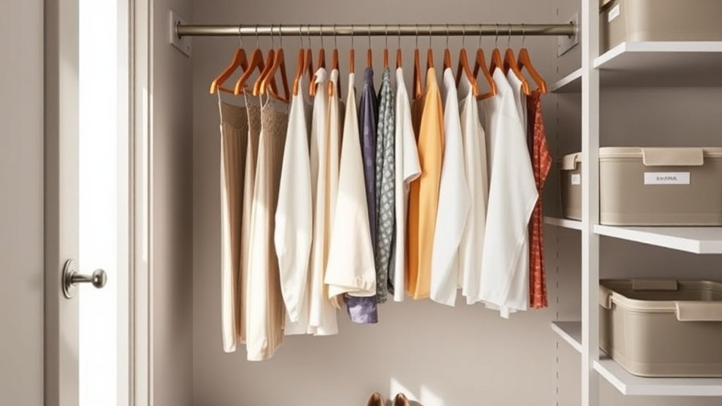 maximize closet space efficiently