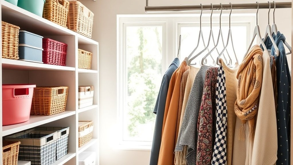 maximize closet space efficiently
