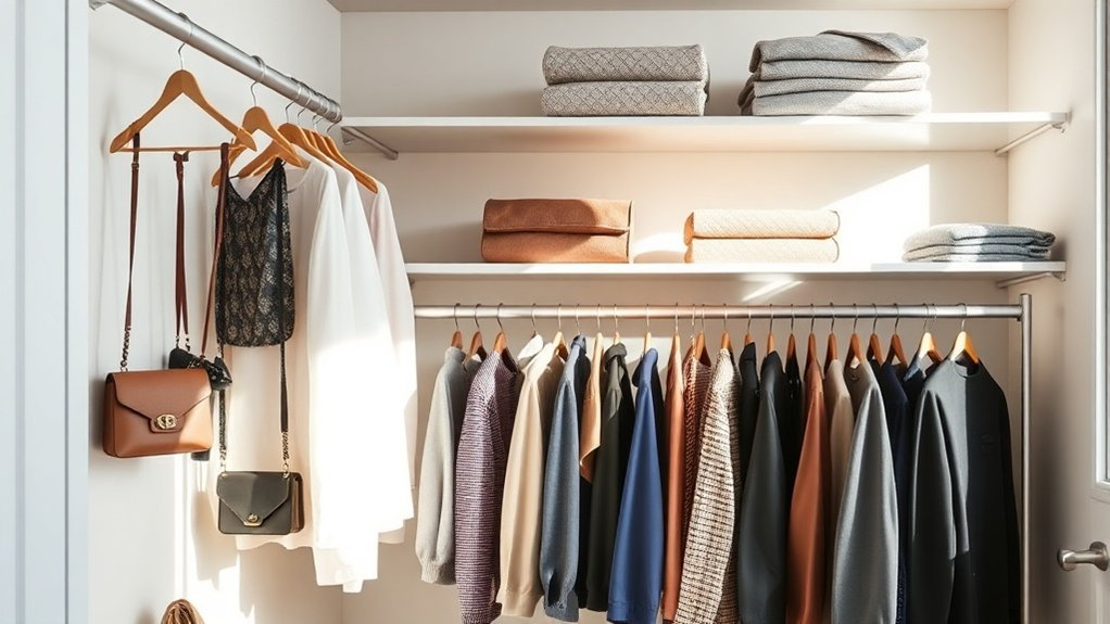 maximize closet space efficiently