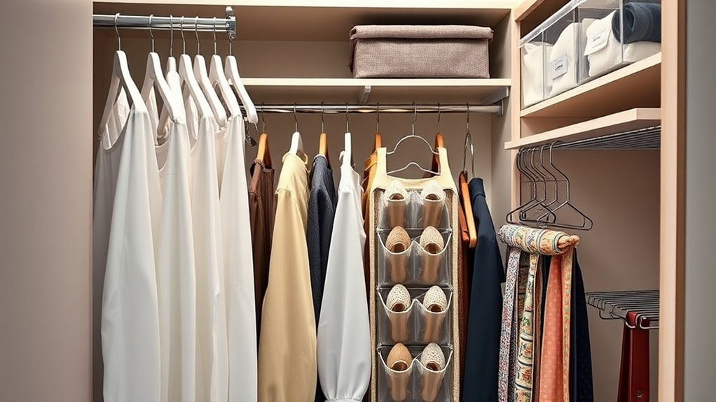 maximize closet space efficiently