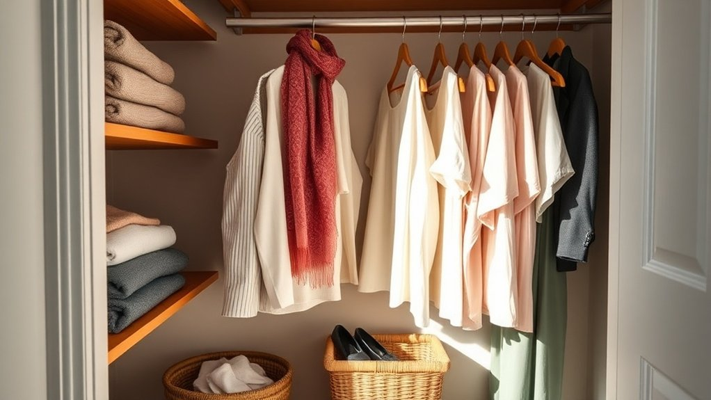 maximize closet space efficiently