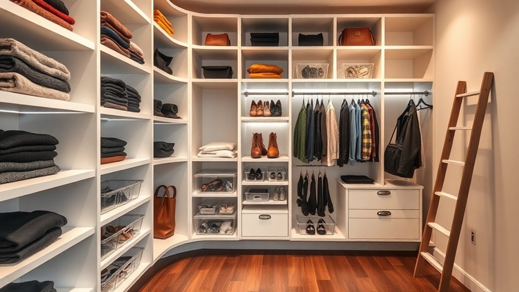 maximize closet space efficiently