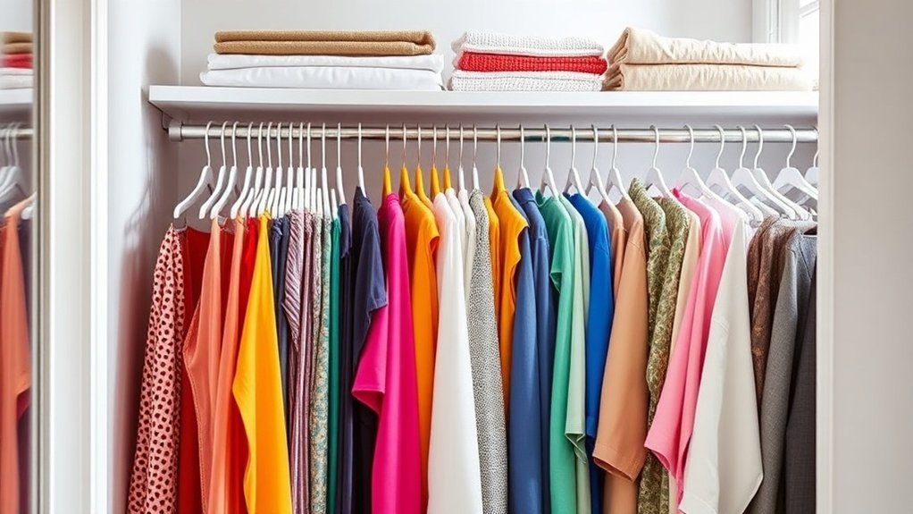 maximize closet space efficiently