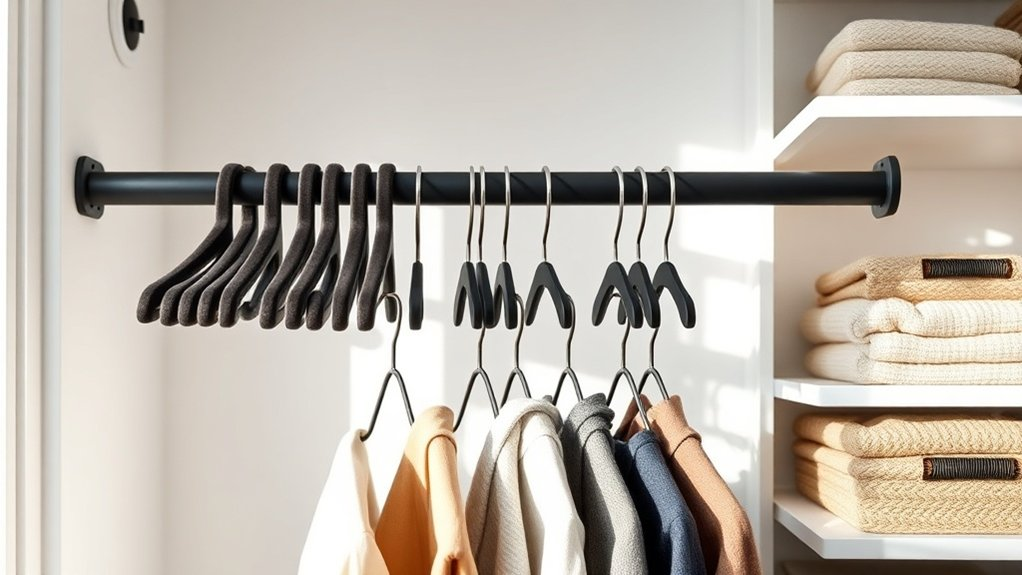 maximize closet space efficiently