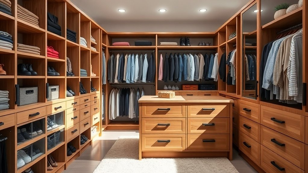 maximize closet space efficiently
