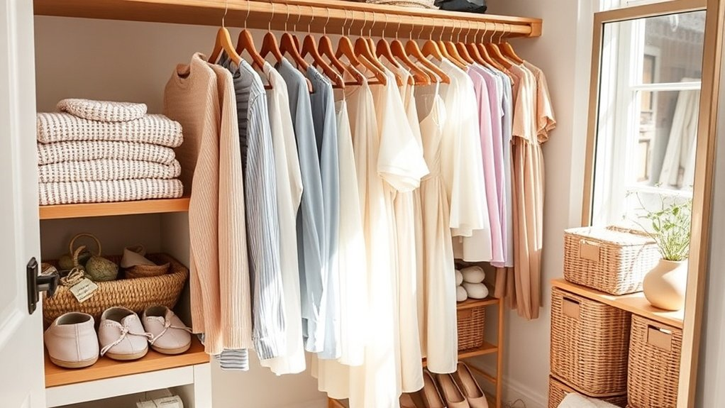 maximize closet space efficiently