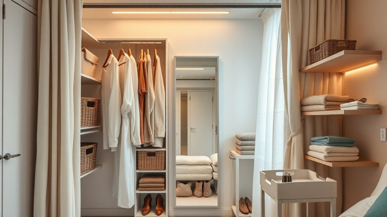 maximize closet space efficiently