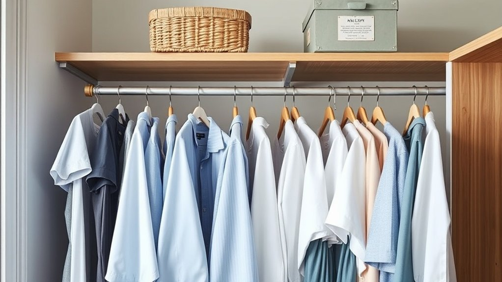 maximize closet space efficiently