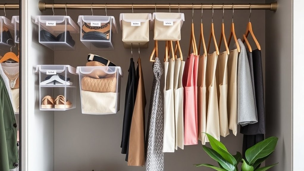 maximize closet space efficiently