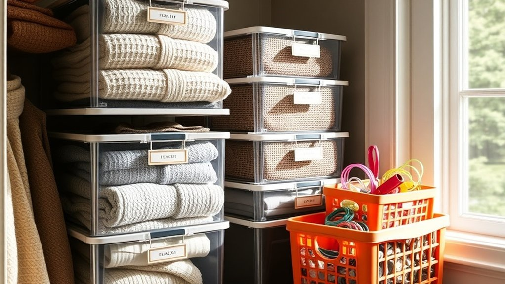 maximize closet space efficiently