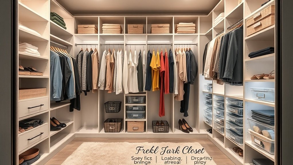 maximize closet space efficiently