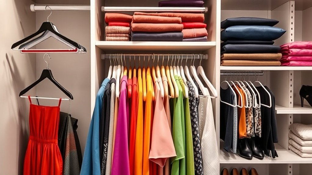 maximize closet space efficiently