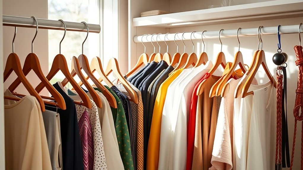 maximize closet space efficiently