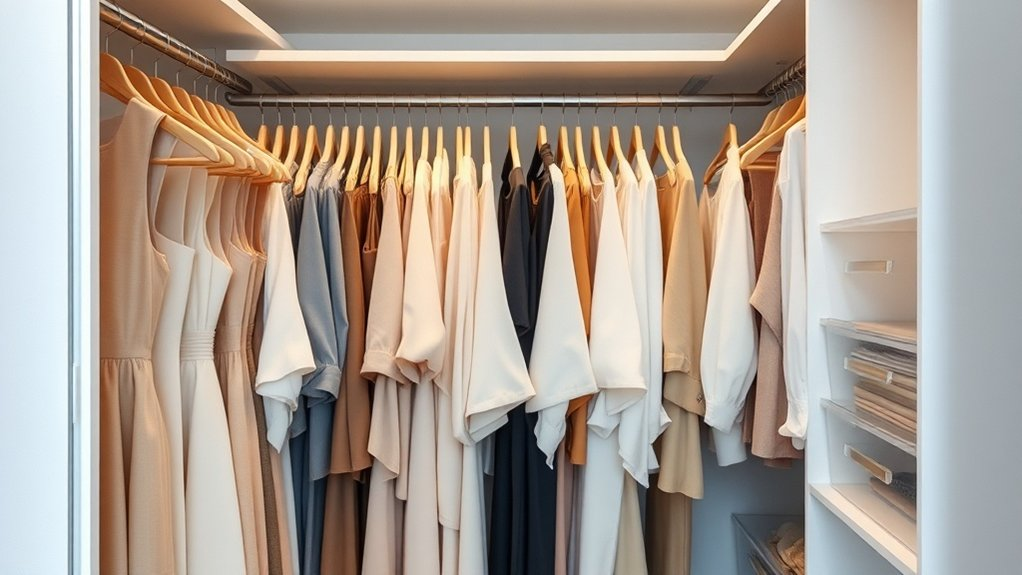 maximize closet space efficiently