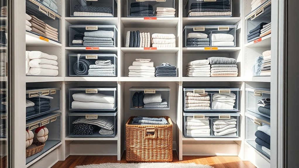 maximize closet space efficiently