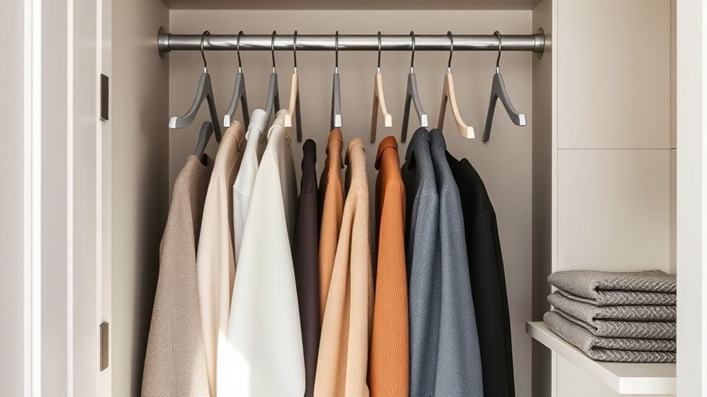 maximize closet space efficiently