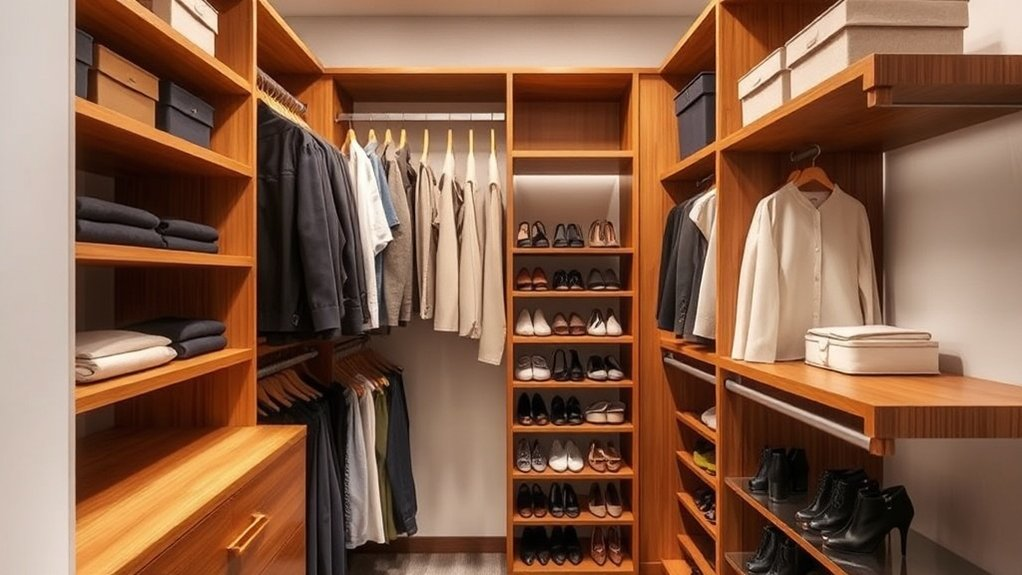 maximize closet space efficiently