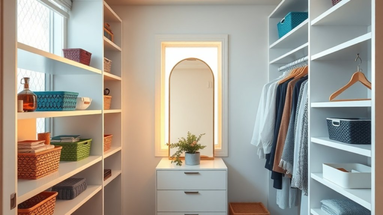 maximize closet space efficiently
