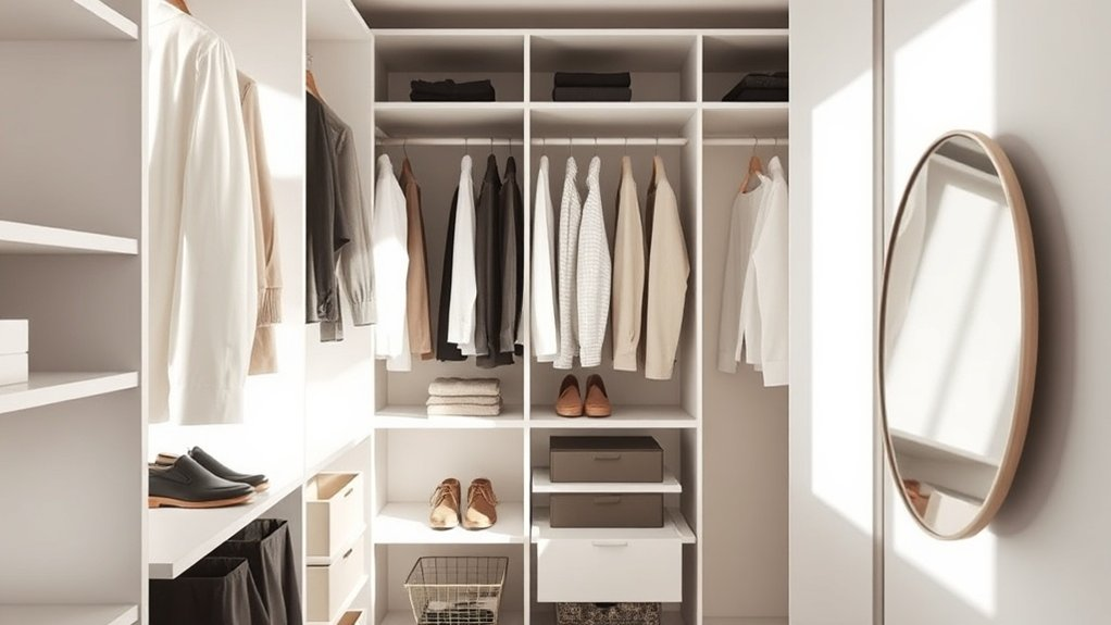 maximize closet space intelligently