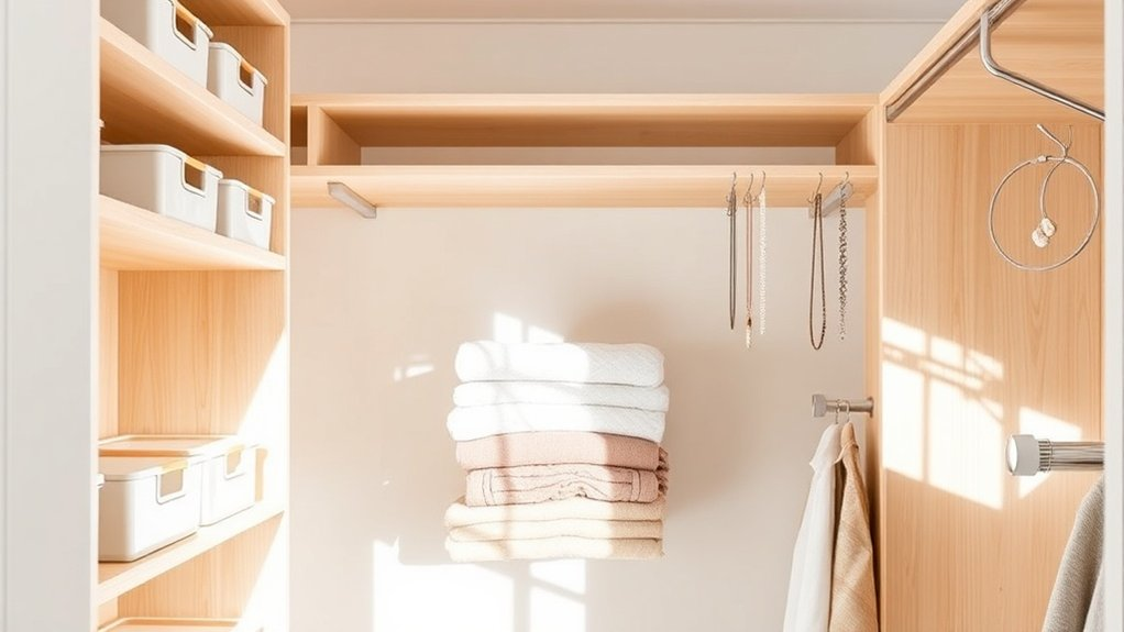 maximize closet space stylishly