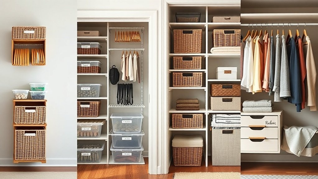 maximize closet storage efficiency
