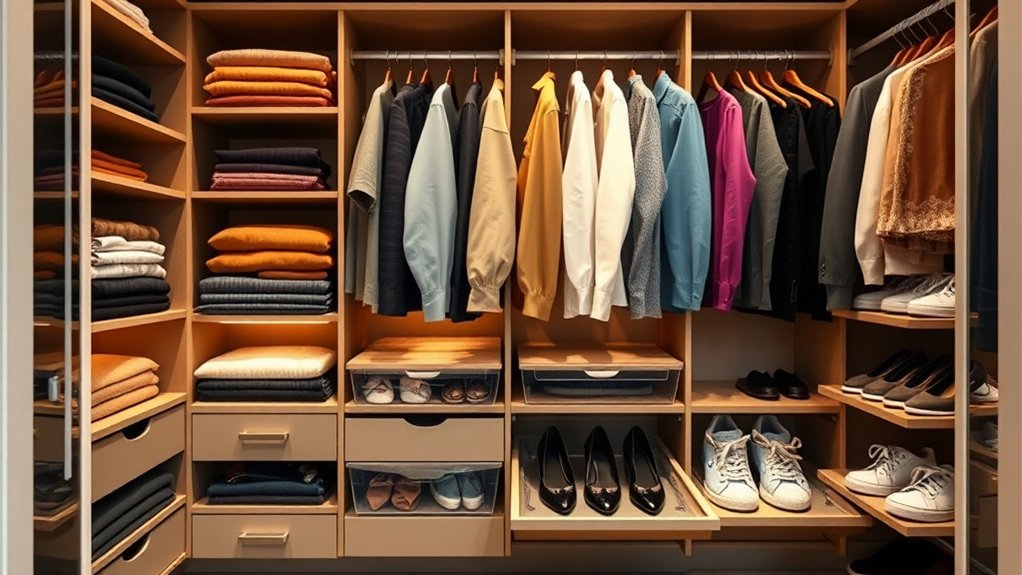 maximize closet storage efficiency