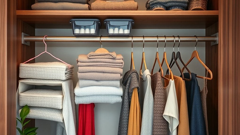 maximize closet storage efficiency