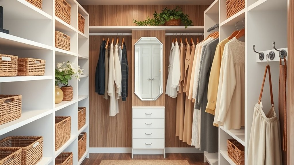 maximize closet storage efficiency