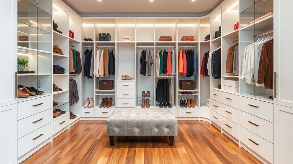 maximize closet storage efficiency