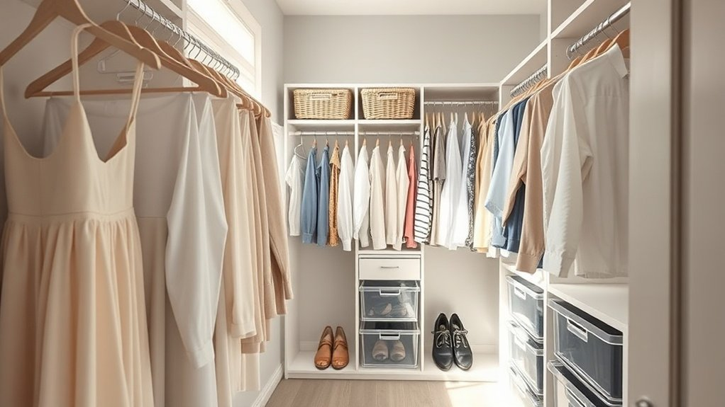 maximize closet storage efficiently