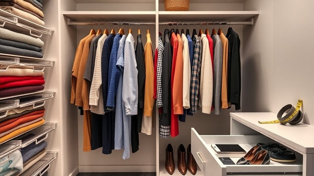 maximize closet storage efficiently