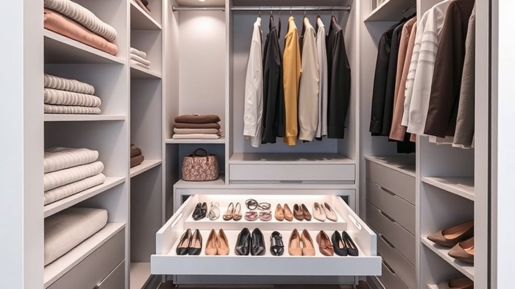 maximize closet storage efficiently